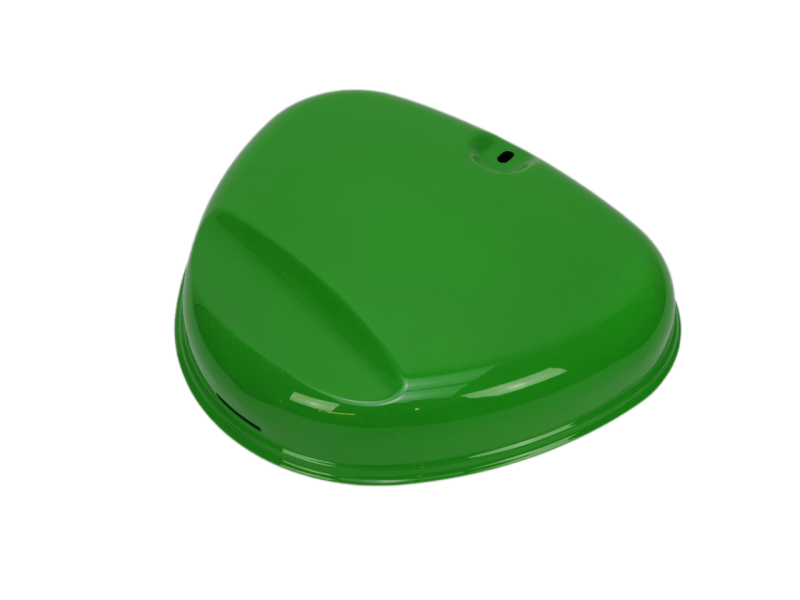 Podvozek tlumiče - Víko schránky pravé SIMSON S51 Enduro - zelené
