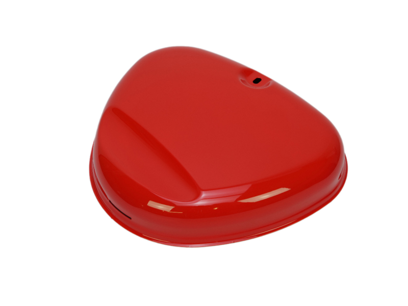 Podvozek tlumiče - Víko schránky pravé SIMSON S51 Enduro - červené