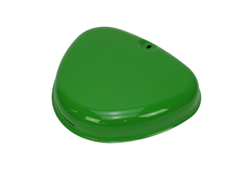 Podvozek tlumiče - Víko schránky pravé SIMSON S51 Elektronik - zelené