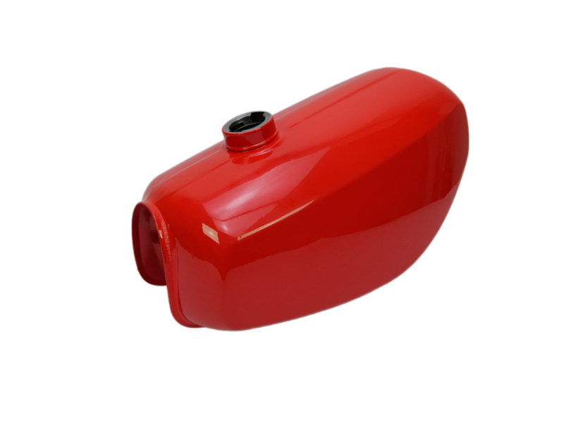 Podvozek tlumiče - Palivová, benzínová nádrž pro SIMSON S51 Enduro, Elektronik - červená