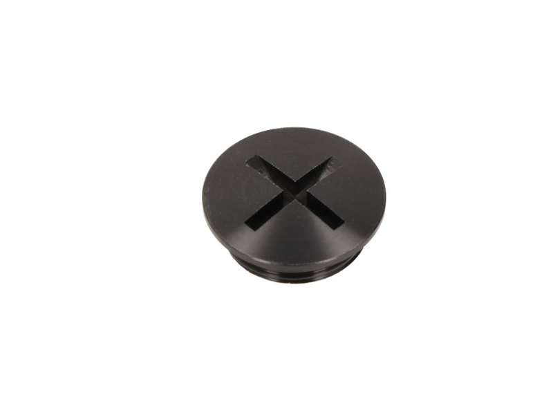 Import - Screw plug 66Heroes M14x1 aluminum black for Sachs 504, 505, 535, 503 2AL/2