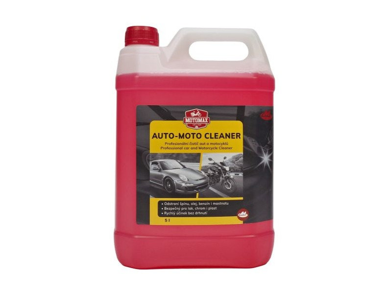 Import Motomax - MOTOMAX, s.r.o. MOTOMAX, s.r.o. Auto moto cleaner MOTOMAX - 5L kanystr