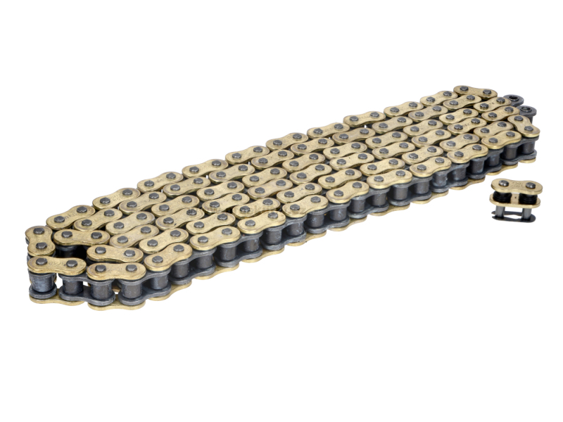 Podvozek tlumiče - Řetěz AFAM XS-Ring zesílený 428 XMR2-G – zlatý, 132 článků