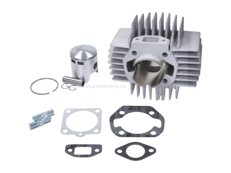 Motor - Hliníkový válec Schmitt 70cc 45mm pro Puch Maxi (starý typ)