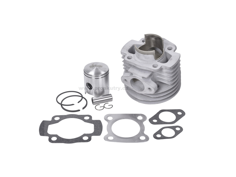 Motor - Válec Schmitt 60cc 40 mm pro Puch MS50 / MV50 – hliník Nikasil