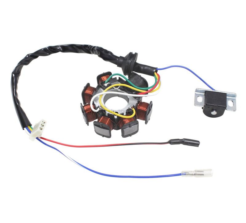 Elektro díly - Stator zapalování 3+2 pro Minarelli, CPI, Keeway, Maxon, Longija, Generic 50/70ccm 2T