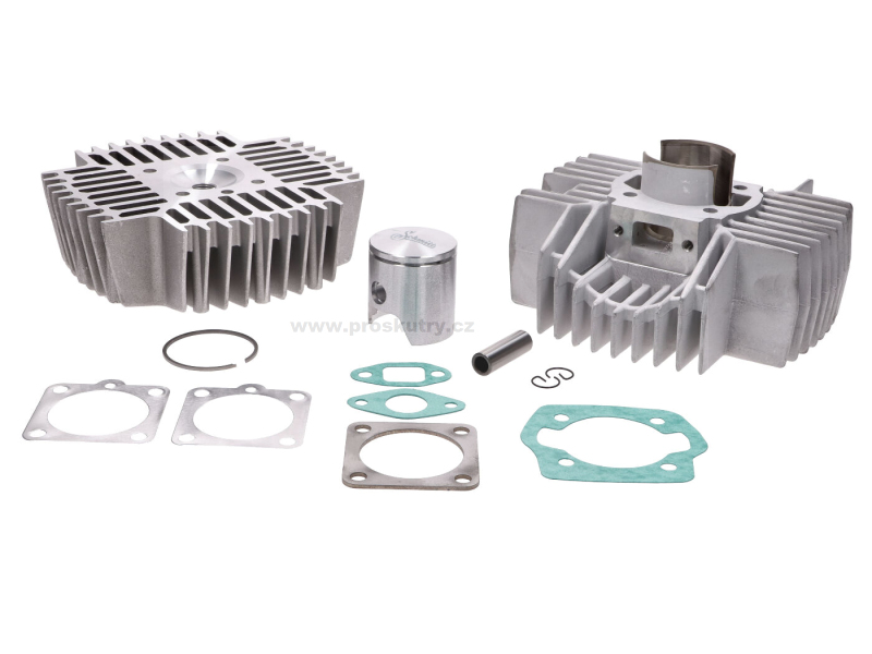 Motor - Válec s hlavou Schmitt 70cc 45 mm pro Puch Maxi – sada válce včetně hlavy