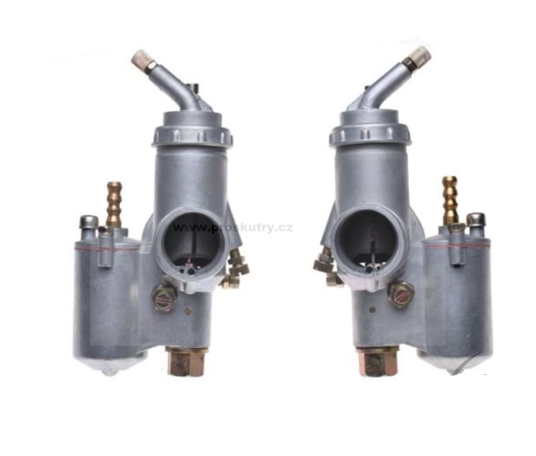Motor - Sada karburátorů PZ28 levý + pravý pro Ural, Dněpr, M72, K750, MW750