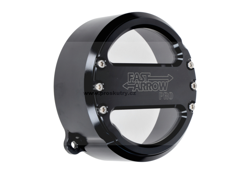 Elektro díly - Kryt setrvačníku, zapalování Fast Arrow CNC černý pro Puch Maxi a Puch X30