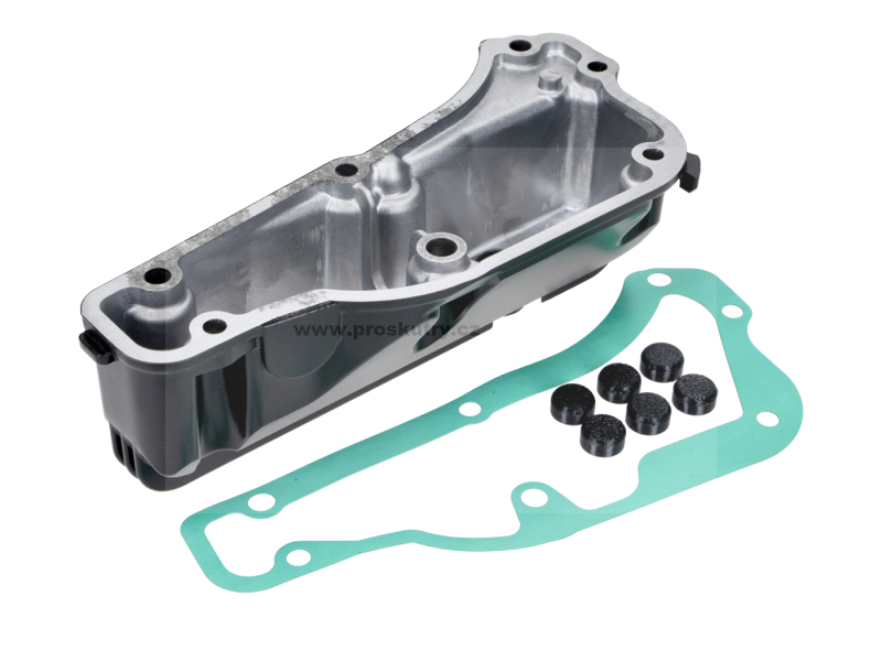 Motor - Černá matná olejová vana s průzorem pro Aprilia, Gilera, Piaggio a Vespa 125–300 ccm
