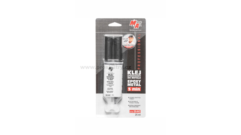 Doplňky - Epoxidové lepidlo na kovy MA 25ml