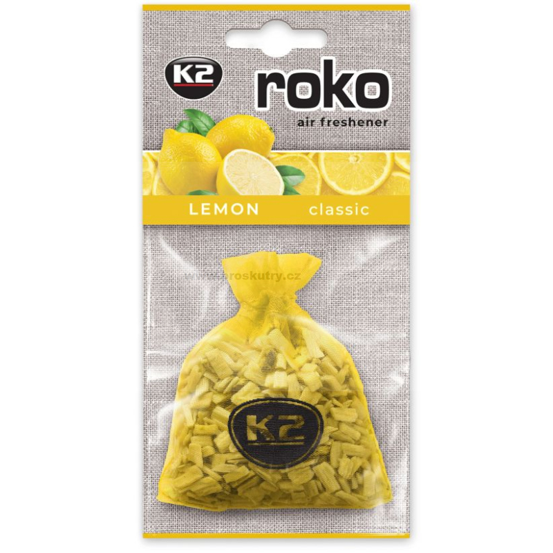 Oleje a chemie - Vůně do auta kuličky/sáček 20g Lemon