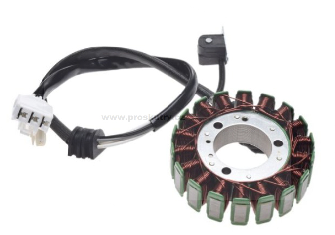 Elektro díly - Stator zapalování 18 cívek pro Yamaha T-Max 500 2004-2007 5VU-81410-0200