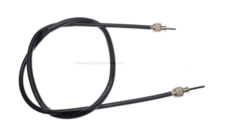 Zrcátka páčky řídítka - Lanko tachometru M12x1 1020mm pro 139QMB/QMA, GY6 50/125/150ccm