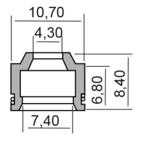 Import Rms - PAR.VALV.TWEET 50-125