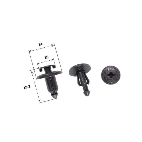 Import Rms - RIVETTO HONDA 90683-MBW-003