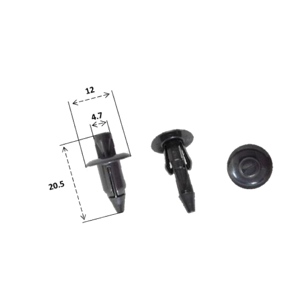 Import Rms - RIVETTO SUZUKI 09409-06314-5PK