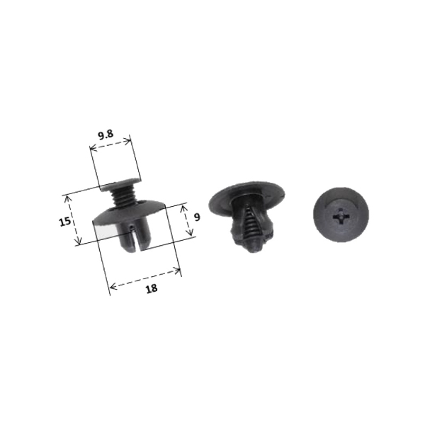 Import Rms - RIVETTO SUZUKI 09409-07344-000