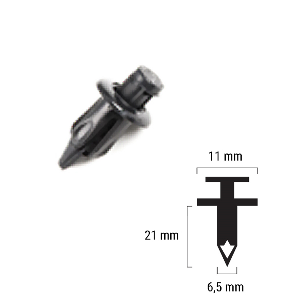 Import Rms - RIVETTO HONDA 90654-MCA-000