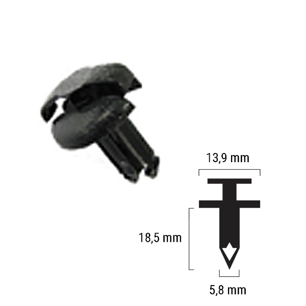 Import Rms - RIVETTO HONDA 90683-GAZ-003