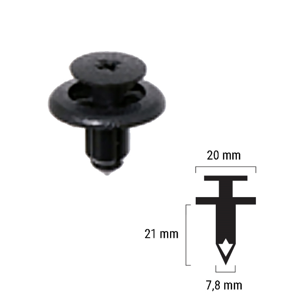 Import Rms - RIVETTO HONDA 90684-MBG-000