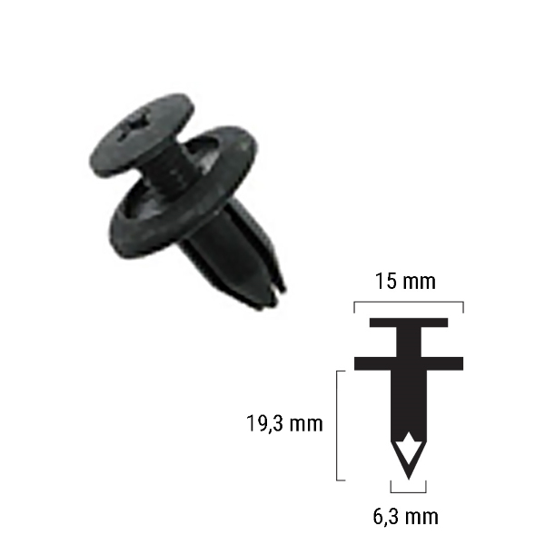 Import Rms - RIVETTO SUZUKI 09409-07305-5PK