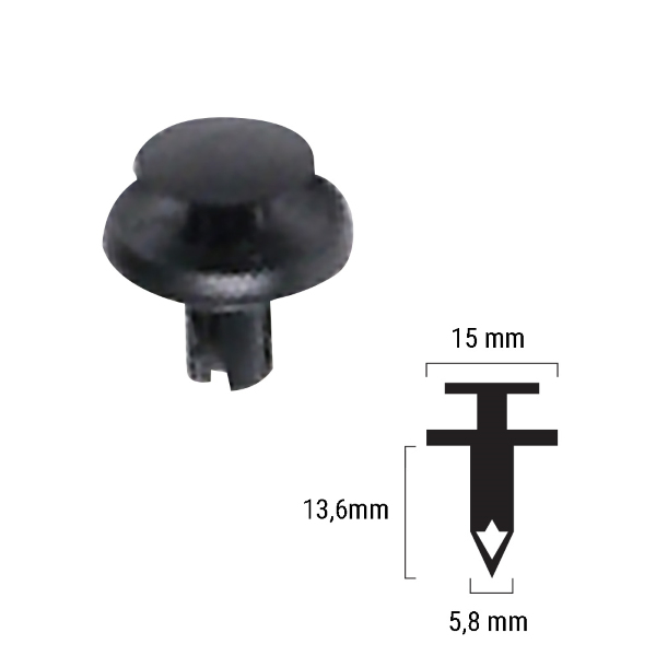 Import Rms - RIVETTO SUZUKI 09409-06328