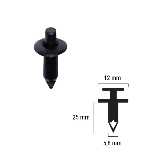 Import Rms - RIVETTO SUZUKI 09409-06317
