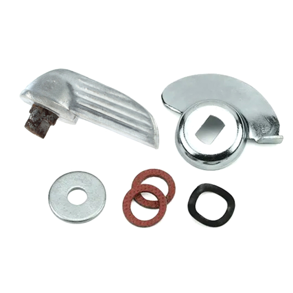 Podvozek tlumiče - Páčka krytu motoru RMS Classic pro Piaggio Vespa Vespa 50 N V5A1T-S V5SA1T-90 V9A1T 070425