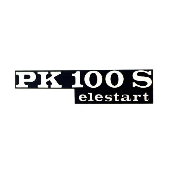 Import Rms - TARGHETTA COF LAT V.PK 100S EL