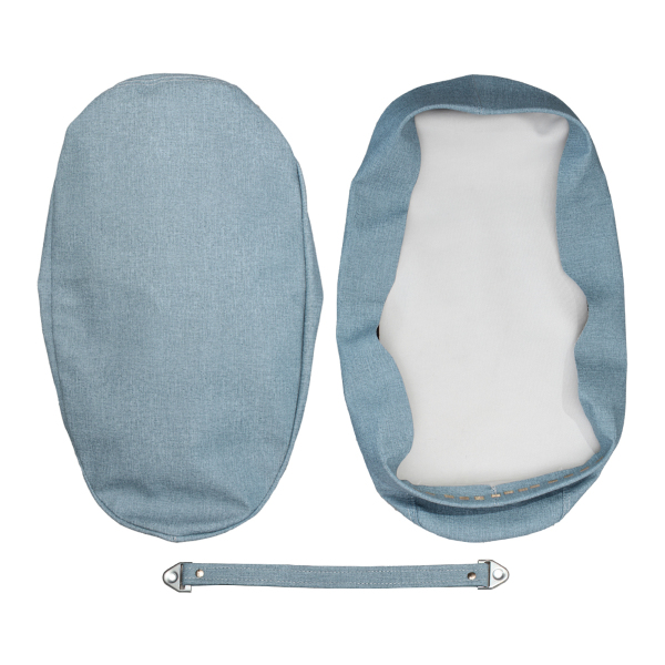 Podvozek tlumiče - Potah sedla Jeans RMS PIAGGIO VESPA 50-125CC PRIMAVERA/ET3