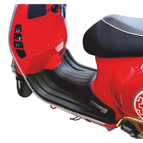Podvozek tlumiče - Černý PVC kobereček pro VESPA GTS 125 MY 19 I-GET/ VESPA GTS 300 MY 19 HPE (19-22) - VESPA GTS 125ie-250ie-300ie (08-18)