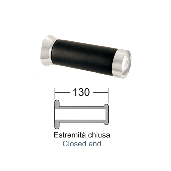 Import Rms - Černé pvc rukojeti Custom