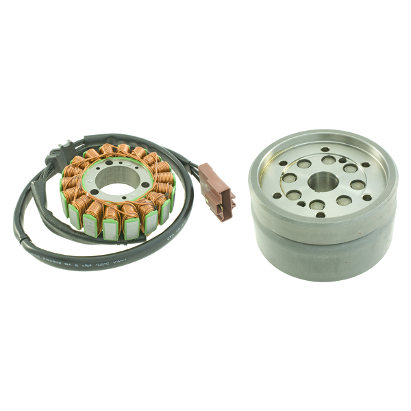 Elektro díly - Stator a rotor pro Piaggio 400-500 ccm 58080R+58040R
