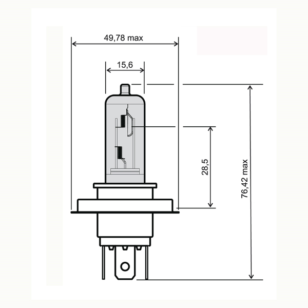 Import Rms - LAMPADINA BLU HS1 12V 35/35W
