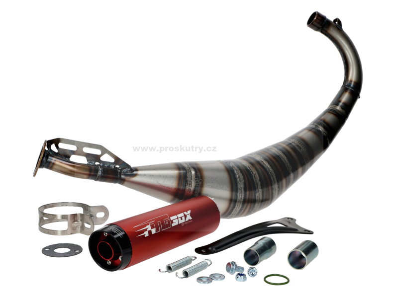 Výfuk - Sportovní výfuk Tecnigas E-Box 2 pro Beta RR 50 Enduro / Motard Euro 5 2021-
