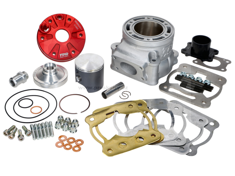 Motor - Závodní sada válce TPR Factory FL 100 ccm 52 mm pro Minarelli AM6 – zdvih 47 mm, čep 14 mm