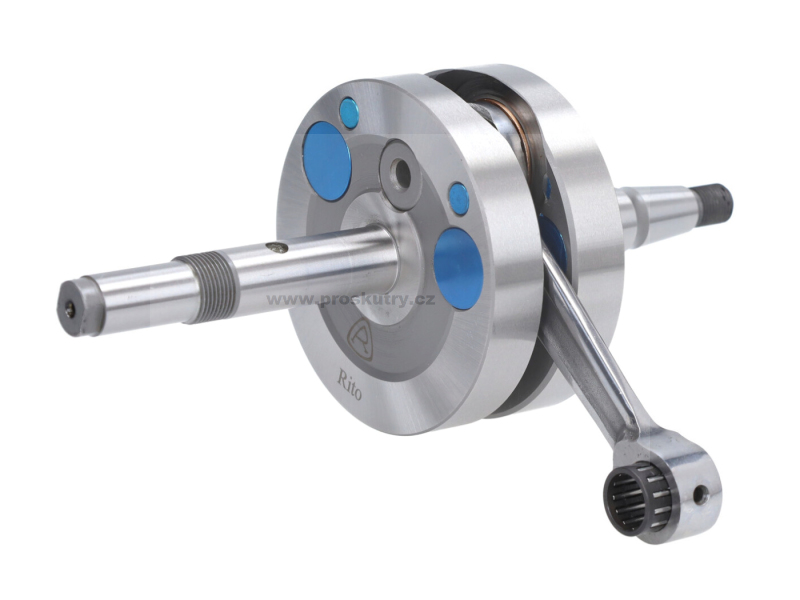 Motor - Závodní klikový hřídel Rito Race pro Zündapp 3 / 4 rychlosti – ojnice 91 mm, čep 12 mm