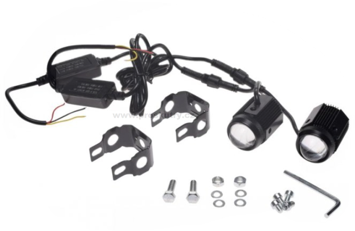 Elektro díly - Přední přídavná LED světla – bílé a žluté svícení, 9–60 V DC BMW R1200GS/ADV, Benelli 502, TRK502, TRK, 502X 2018 2021