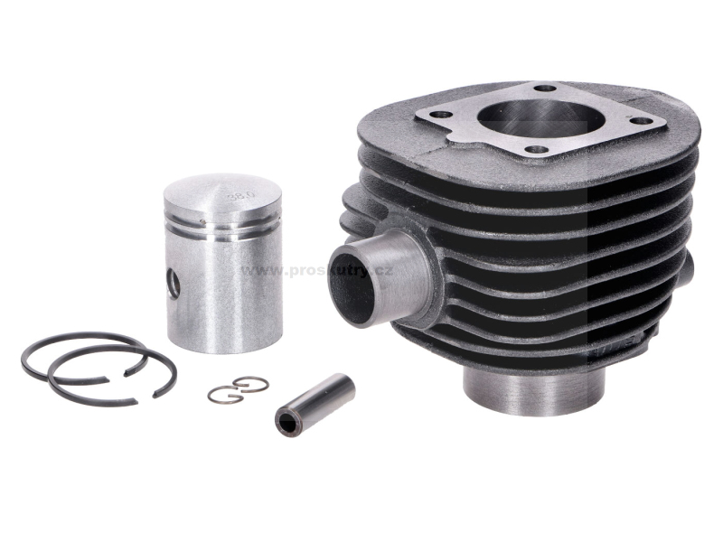 Motor - Válec 50 ccm 38 mm pro ILO / JLO G50, V50 Piano – pístní čep 10 mm