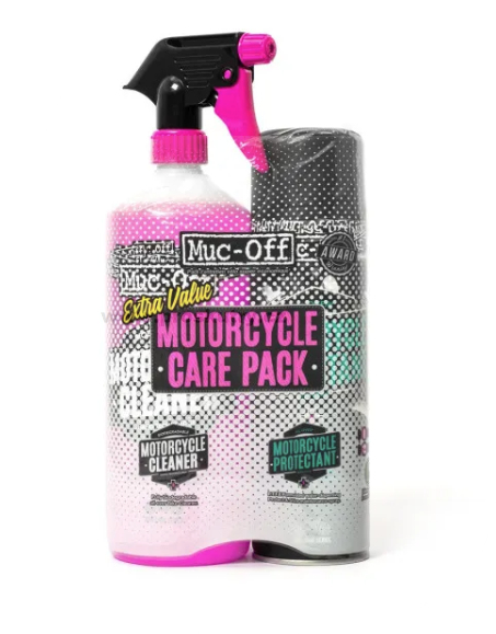 Kosmetické sady - Sada pro péči o motorku Muc-Off Motorcycle Care Duo Kit – vánoční dárek pro motorkáře