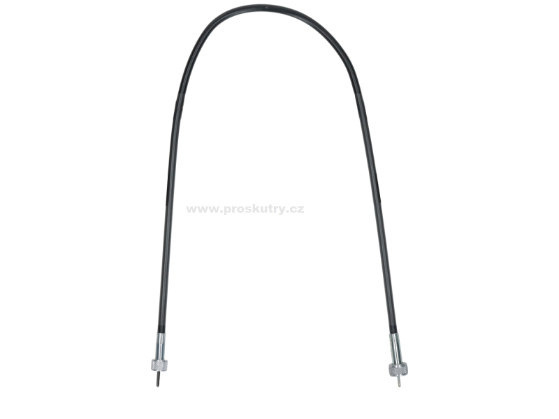 Zrcátka páčky řídítka - Lanko tachometru Schmitt Premium 610 mm černé pro Garelli Europed Cortina 25