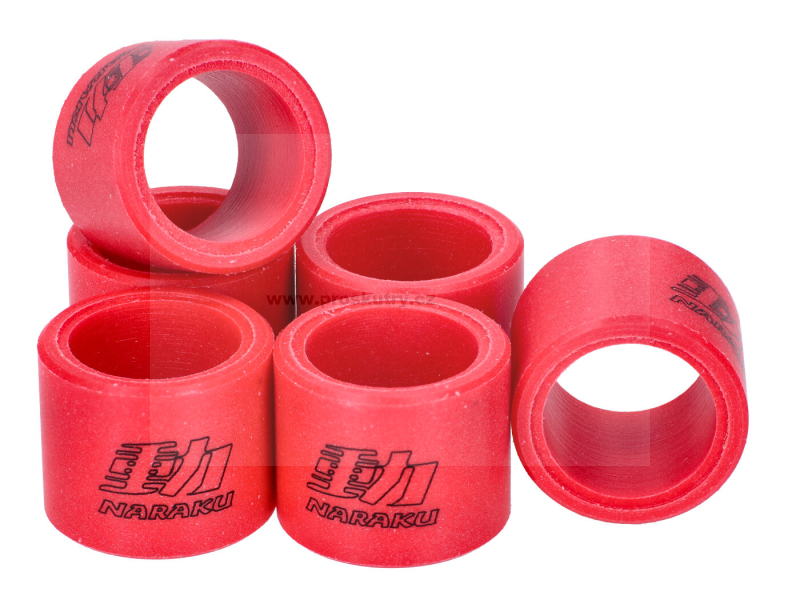 Variátor a spojka - Válečky variátoru Naraku HD Heavy Duty 19×15,5 mm – sada 6 ks - vyberte z nabídky: