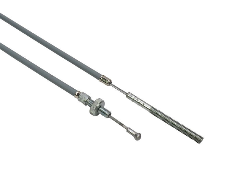 Brzdy - Lanko přední brzdy šedé pro Jawa 50 Pionýr 21, Mustang 23 – 1035 mm