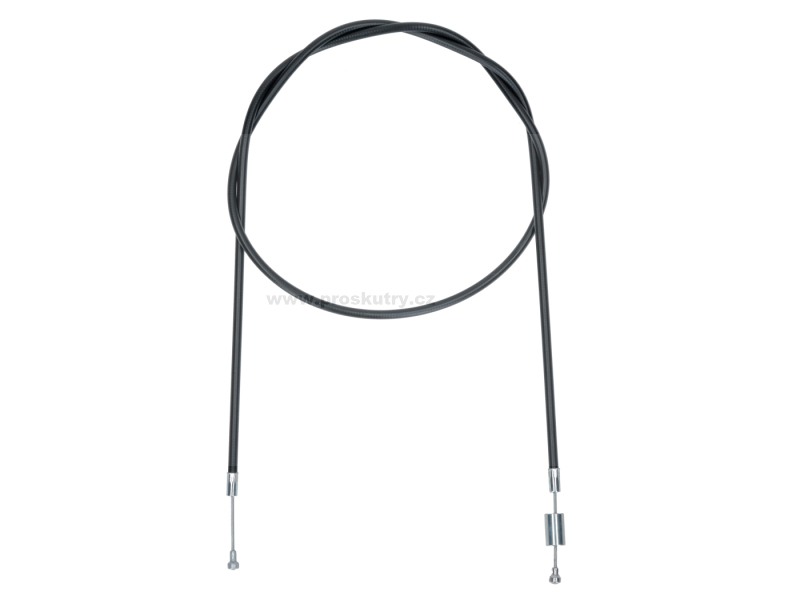 Zrcátka páčky řídítka - Lanko spojky Schmitt Premium pro Sachs Chopper – černé, 1135 mm