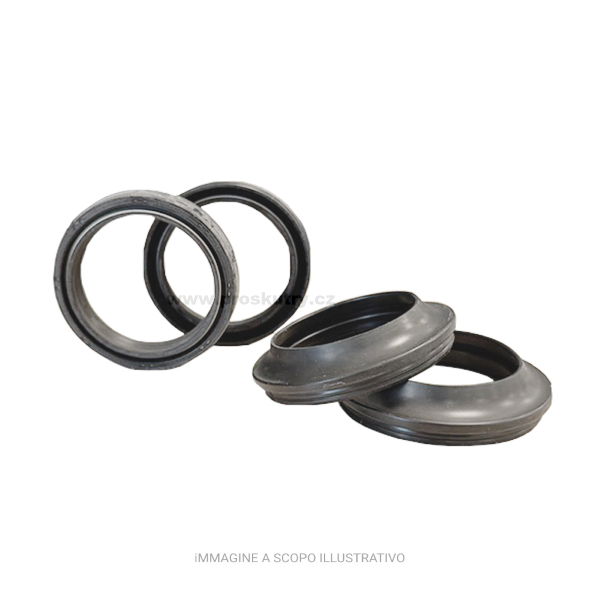Podvozek tlumiče - Sada gufer 48×60×9,5mm a 48×60,5×4,7 / 14mm prachovek přední vidlice KYB pro Ducati Multistrada 950 / 1260