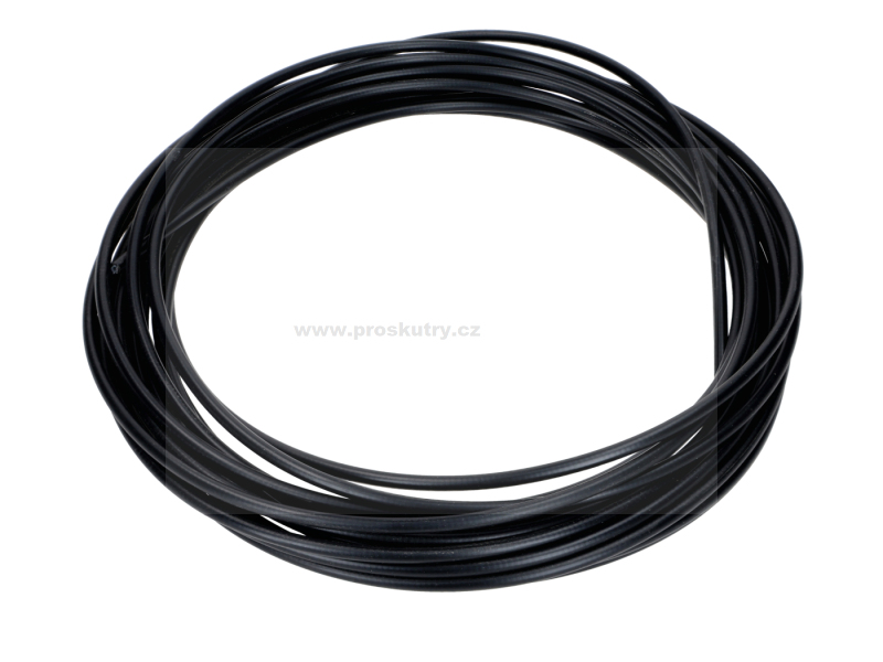 Zrcátka páčky řídítka - Bowden černý 2,5×4,5 mm – 10 m