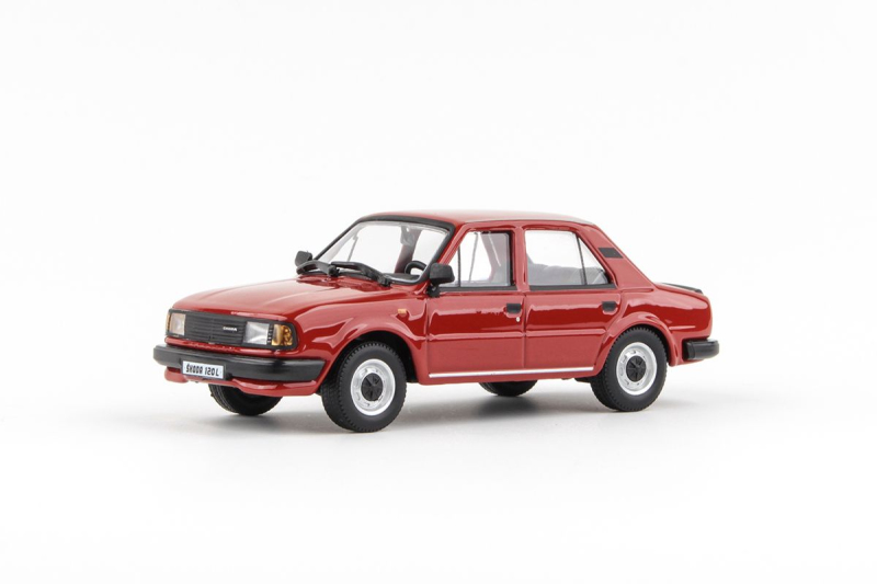Příslušenství a nářadí - ŠKODA 120L (1984) 1:43 - Červeň Zemitá