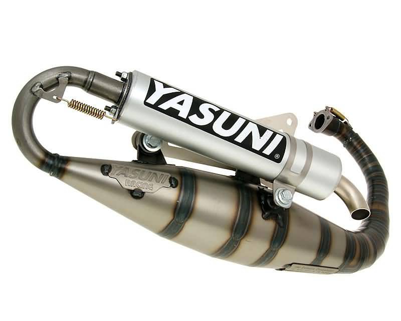 Výfuk Yasuni Carrera 16 hliník pro Minarelli vertikalní + doprava zdarma