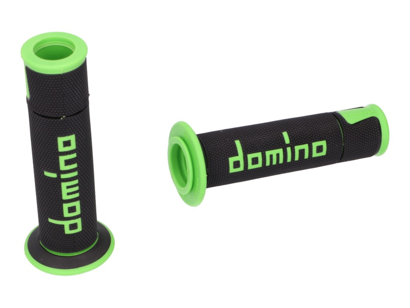 Sada rukojetí Domino A450 On-Road Racing černá / zelená